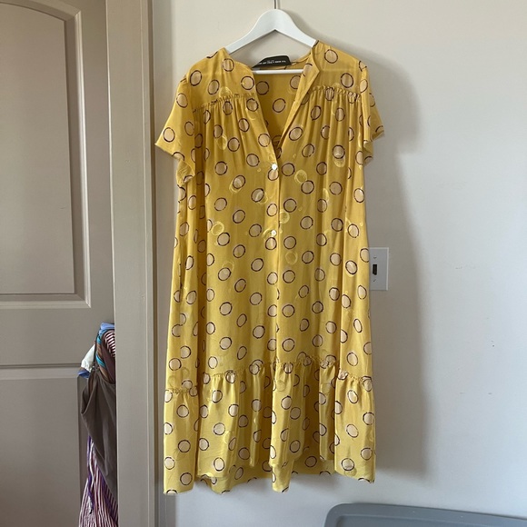 Thank You Have A Nice Day Silk Dress - Picture 1 of 2